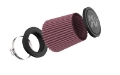 Picture of K&N Universal Clamp-On Air Filter 3in FLG -4 1-2in B - 3 1-2in T - 4 3-8in H