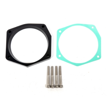 Picture of VMP Performance 105mm Throttle Body Adapter Plate Kit - Black Anodized