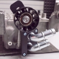 Picture of VMP Performance 07-14 Ford Shelby GT500 Coolant Manifold w- Aux Idler 1in Flow Tubes