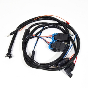Picture of VMP Performance 15+ Coyote 5-0L Heat Exchanger Fan-Pump Harness - Dual Relay