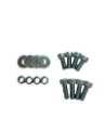 Picture of Sparco Seat Hardware Spacer Kit Bottom Mount - Silver Zinc
