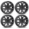 Picture of Ford Racing 15-22 F-150 18x7-5in Matte Gray Wheel Kit