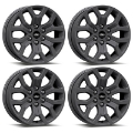 Picture of Ford Racing 15-22 F-150 18x7-5in Matte Gray Wheel Kit