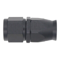 Picture of DeatschWerks 10AN Female Swivel Straight Hose End PTFE Incl 1 Olive Insert - Anodized Matte Black