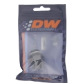 Picture of DeatschWerks 8AN ORB Male to M18 X 1-5 Metric Male Incl O-Ring and Washer - Anodized Matte Black