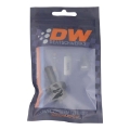 Picture of DeatschWerks 8AN ORB Male to 3-8in Male Barb Fitting Incl O-Ring - Anodized Matte Black