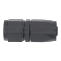Picture of DeatschWerks 8AN Female Swivel Straight Hose End CPE - Anodized Matte Black
