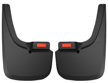 Picture of Husky Liners 19-22 Ford Ranger Rear Custom Mud Guards - Black