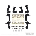 Picture of Westin 07-18 Jeep Wrangler JK 2dr- HDX Stainless Drop Nerf Step Bars - Tex- Blk