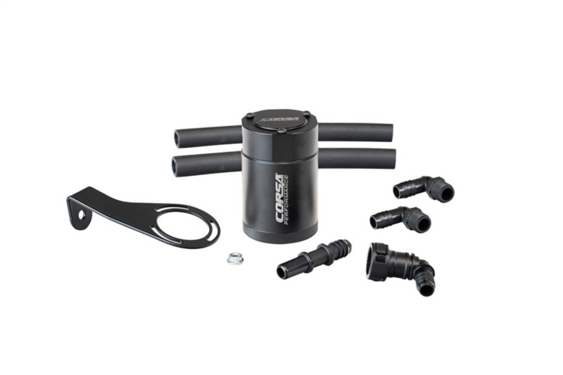 Picture of Corsa 2021-2025 Ford Bronco 2-3L Aluminum Oil Catch Can