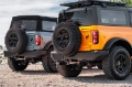 Picture of Corsa 21-25 Ford Bronco 2-3L 2-Door 2-75in Cat-Back Dual Rear Exhaust w- 4in Straight-Cut Black Tips