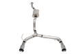 Picture of Corsa 21-25 Ford Bronco 2-3L 4-Door 2-75in Cat-Back Dual Rear Exhaust w-4in Straight-Cut Polish Tips
