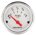 Picture of Autometer Arctic White 2 1-16in 240 ohm to 33 ohm Electric Fuel Level Gauge