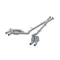 Picture of MBRP 2022 Kia Stinger 3-3L T304 SS Cat-Back Exhaust- Dual Split Rear Quad Outlet Uses Factory Bezels