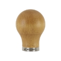Picture of Mishimoto Round Steel Core Wood Shift Knob - Beech