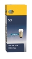 Picture of Hella Bulb 53 12V 2W 1CP BA9s G3-5