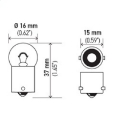 Picture of Hella Bulb 57 12V 3W BA9s G4-5