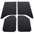 Picture of DEI 11-18 Jeep Wrangler JK 2-Door Boom Mat Headliner - 4 Piece - Black