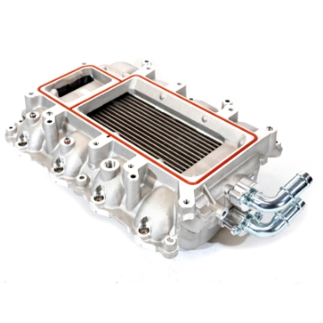 Picture of VMP Performance Gen 1-Gen 2 Coyote Supercharger Lower Intake Manifold 1in Lines