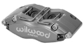 Picture of Wilwood Caliper- DPR-DS - Black 1-25in Piston 1-000in Rotor - Dust Seal