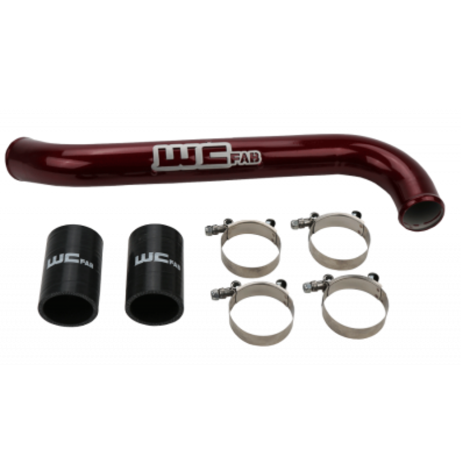 Picture of Wehrli 17-19 Chevrolet 6-6L L5P Duramax Upper Coolant Pipe - Bengal Silver