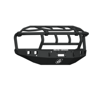 Picture of Road Armor 15-19 Chevy 2500-3500 Stealth Front Winch Bumper w-Titan II Intimidator Guard - Tex Blkf