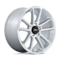Picture of Rotiform R192 BTL Wheel 22x10 5x112 10 Offset - Gloss Silver w- Machined Face