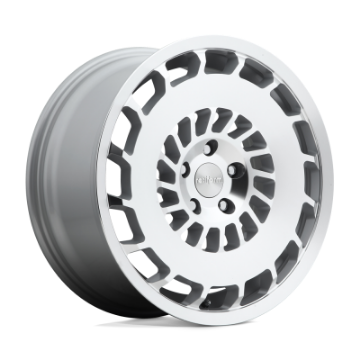 Picture of Rotiform R135 CCV Wheel 19x8-5 Blank 35 Offset - Gloss Silver Machined