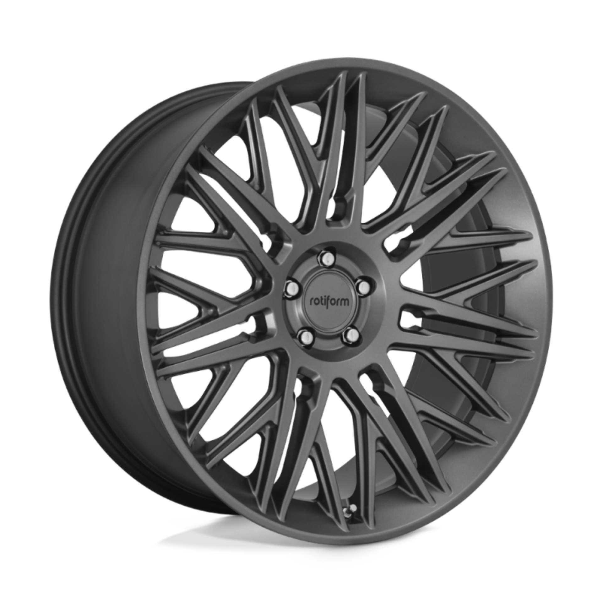 Picture of Rotiform R163 JDR Wheel 22x10 5x112 20 Offset - Matte Anthracite