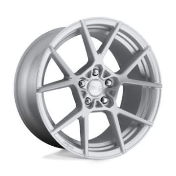 Picture of Rotiform R138 KPS Wheel 18x8-5 5x112 45 Offset - Gloss Silver Brushed