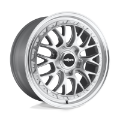 Picture of Rotiform R155 LSR Wheel 18x9-5 5x100 25 Offset - Gloss Silver Machined