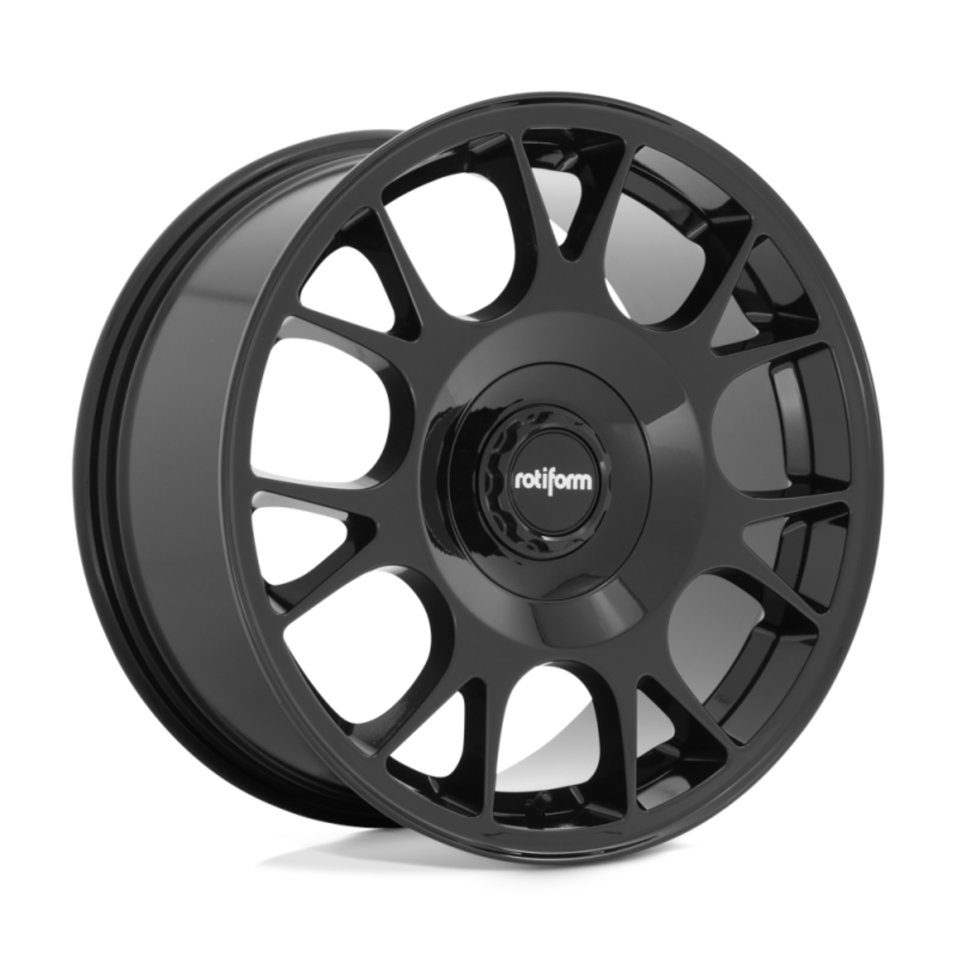 Picture of Rotiform R187 TUF-R Wheel 19x8-5 5x112-5x114-3 45 Offset - Gloss Black