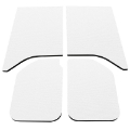 Picture of DEI 11-18 Jeep Wrangler JK 2-Door Boom Mat Headliner - 4 Piece - White