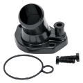 Picture of Edelbrock Steel Water Neck for Ford Small Block Windsor - Black