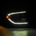 Picture of AlphaRex 14-21 Toyota Tundra LUXX-Series LED Proj Headlights Alpha-Blk w-Actv Light & Seq- Sig + DRL