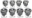 Picture of Mahle OE Cummins B 5-9L 020 05-HO 17-1:1 CR Vin C Eng ETH Piston Set Set of 6