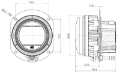 Picture of Hella Headlamp DeZn Drl Po Md12-24 1N0