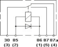 Picture of Hella Relay 12V 20-40A Spdt Dio
