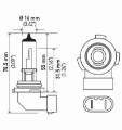 Picture of Hella Bulb H10-9145 12V 45W Py20D T4 2