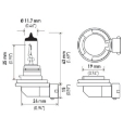 Picture of Hella Bulb H11 12V 55W Pgj192 T4
