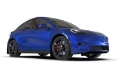 Picture of Rally Armor 20-26 Tesla Model Y, Juniper Y Black Mud Flap - Metallic Black Logo