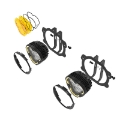 Picture of KC HiLiTES FLEX ERA 3 Dual Mode SAE Fog Lights - 2-Light Master Kit for Jeep JK-JL-JT Plastic Bumper