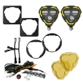 Picture of KC HiLiTES FLEX ERA 3 Dual Mode SAE Fog Lights - 2-Light Master Kit for Toyota Aftermarket Bumper