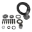 Picture of Yukon High Performance Replacement Ring & Pinion Set Dana M300 3-73 Ratio