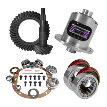 Picture of Yukon 8-5in GM 4-88 Rear Ring & Pinion Install Kit 30 Spline Positraction Axle Bearings and Seals