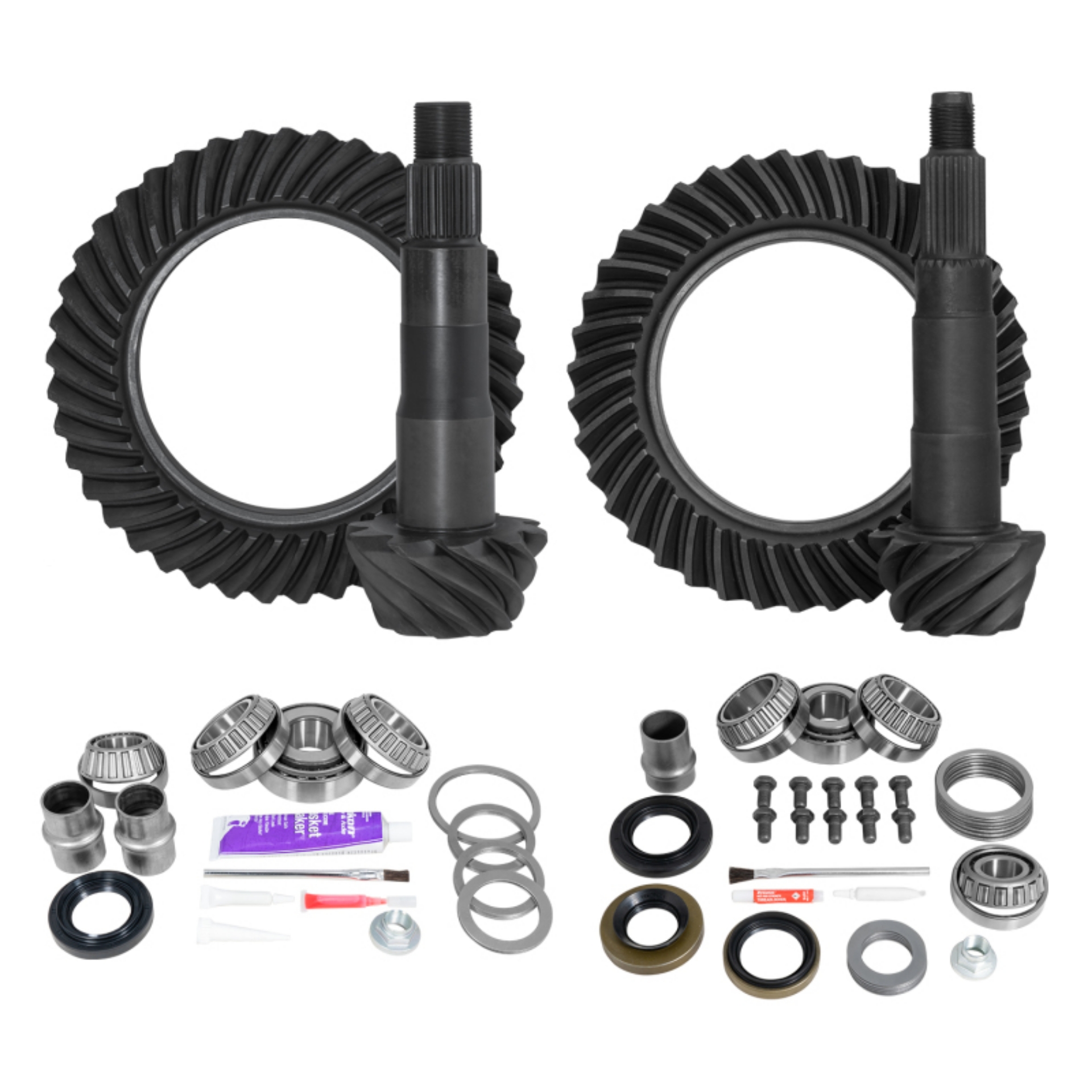 Picture of Yukon Ring & Pinion Gear Kit Front & Rear for Toyota 8-4-7-5R Diff w-o Factory Locker 5-29 Ratio