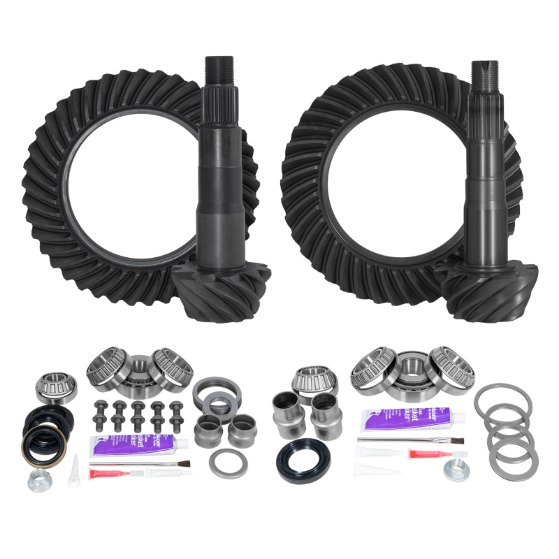 Picture of Yukon Ring & Pinion Gear Kit Front & Rear for Toyota 8-4-8IFS Diff w-o Factory Locker 5-29 Ratio