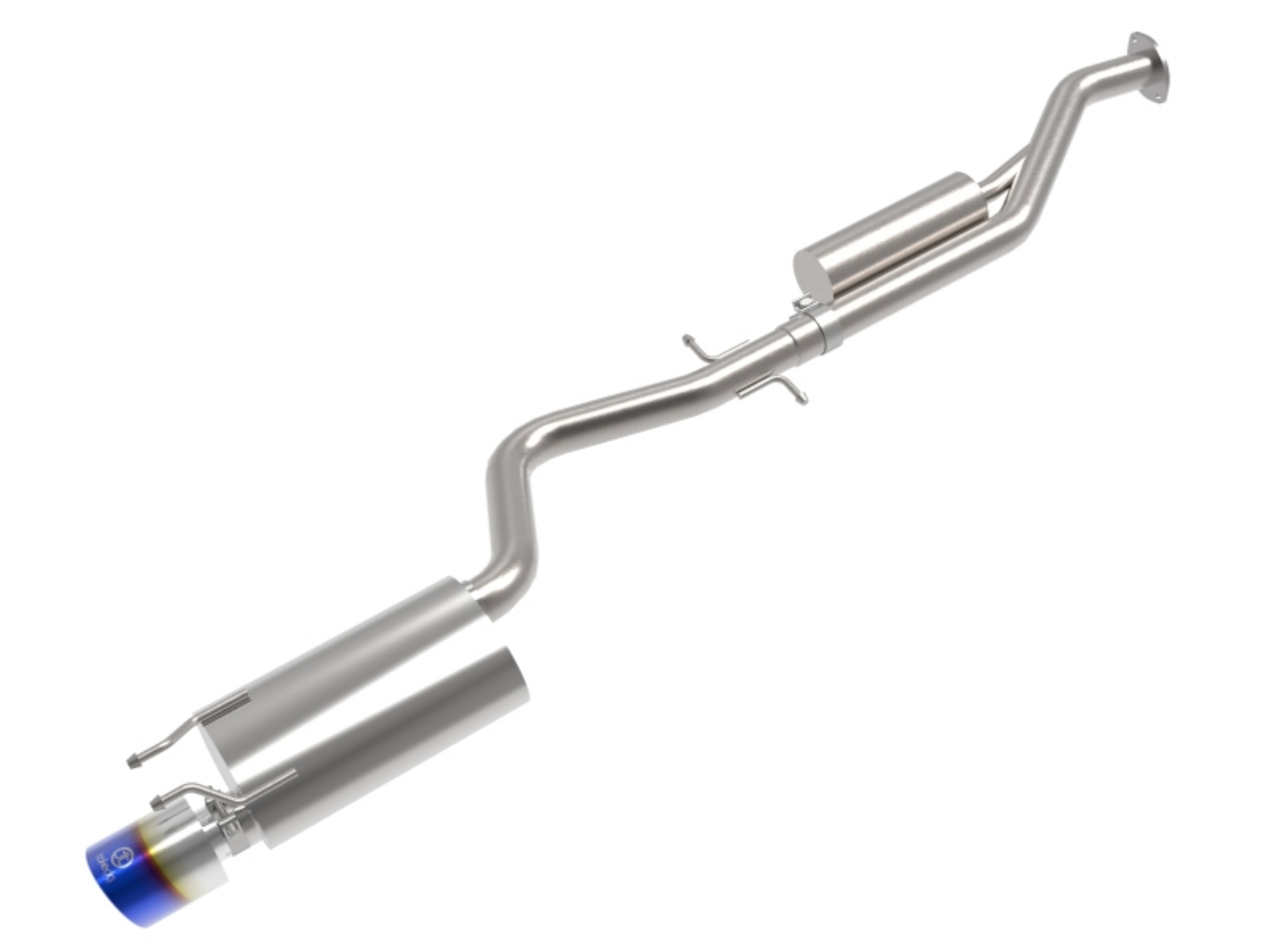 Picture of aFe Lexus IS300 01-05 L6-3-0L Takeda Cat-Back Exhaust System- Blue Tip