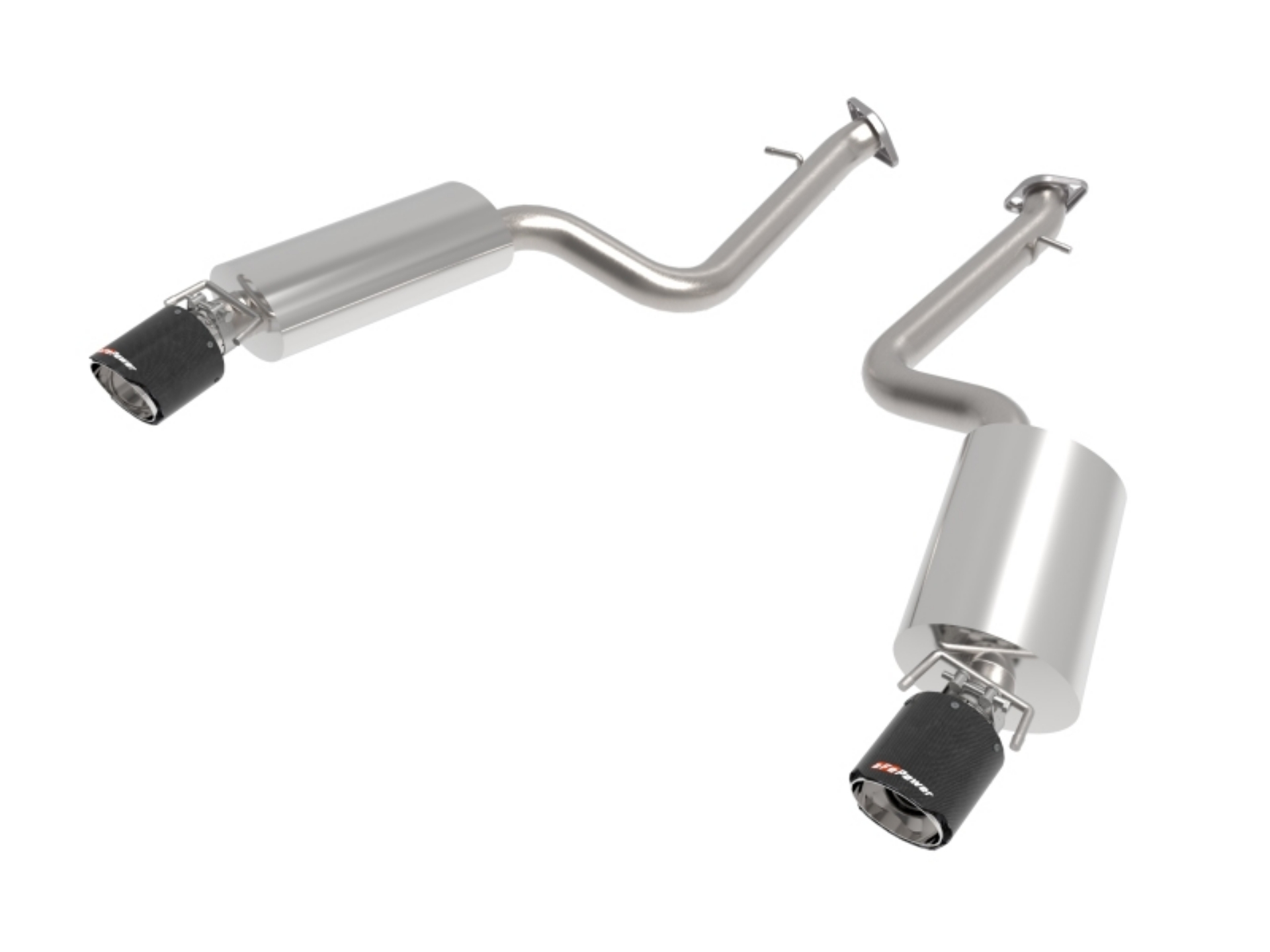 Picture of aFe Lexus IS350 14-22 V6-3-5L Takeda Axle-Back Exhaust System- Carbon Fiber Tip