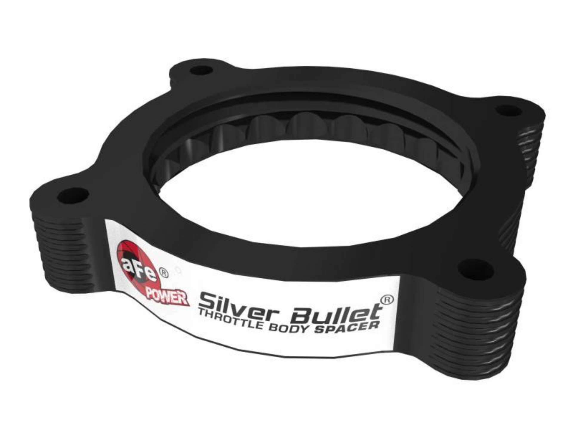 Picture of aFe Nissan Frontier 20-22 V6-3-8L Silver Bullet Throttle Body Spacer